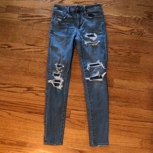 American Eagle Super Stretch X Hi-Rise Jeggings